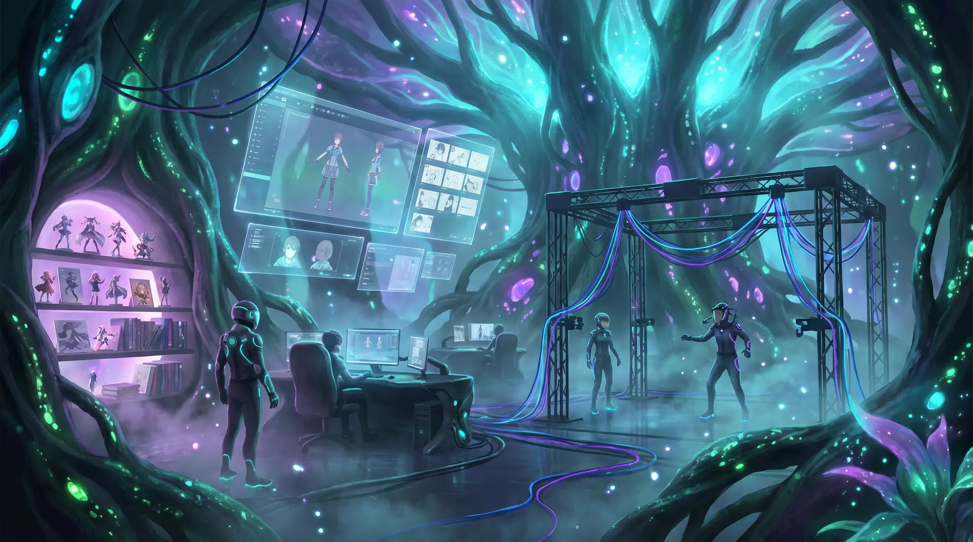 AI换脸原创动漫影视作品